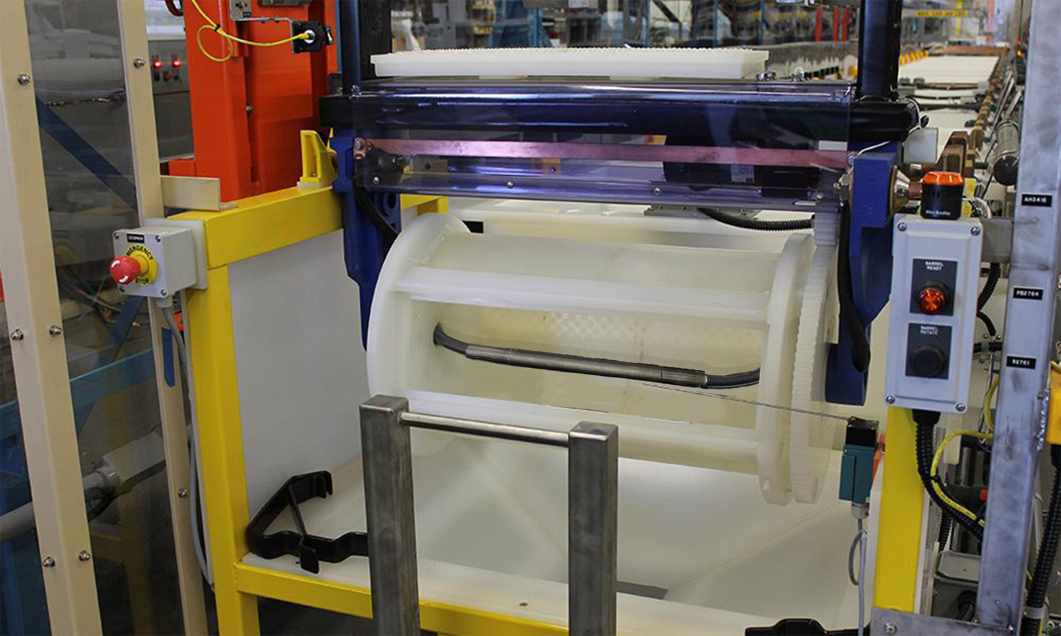 Example of a Plating Barrel with a Custom Floating Center Rod
