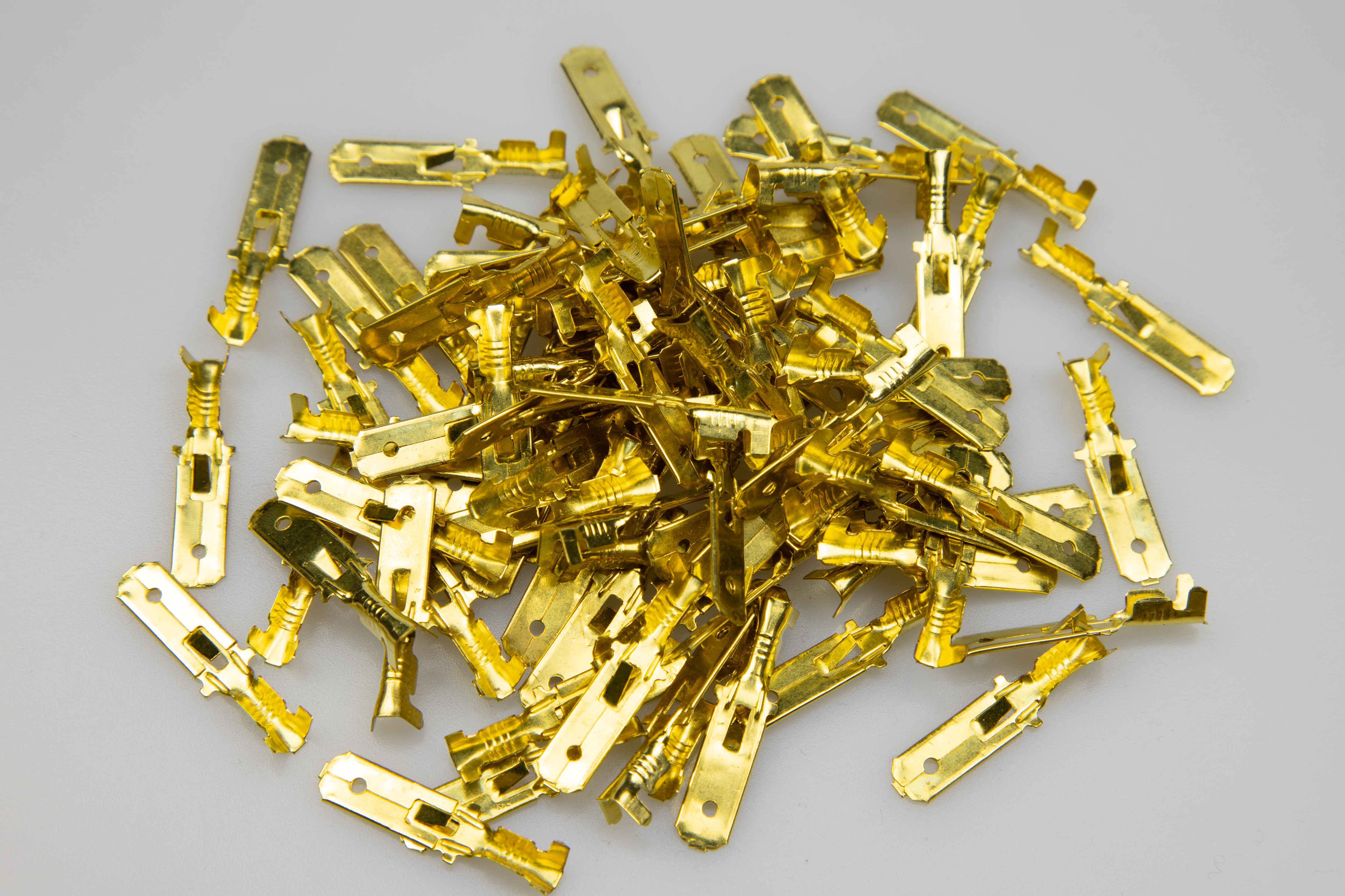 Example of delicate parts that can be damaged during the plating process.