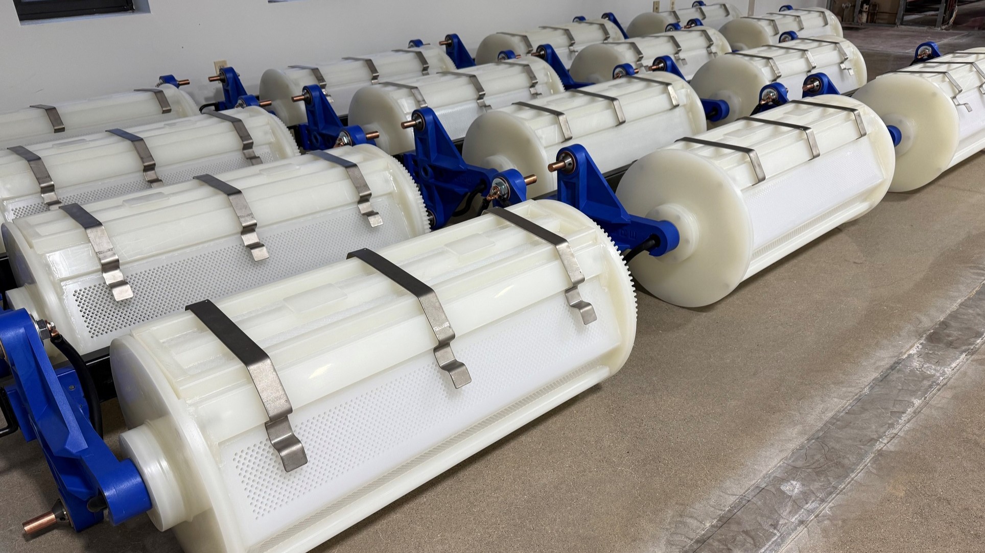 Novo Metal Finishing Equipment Barrels